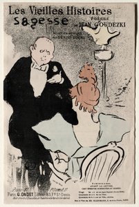 Las Viejas Historias: Sabiduría, 1893 de Henri de Toulouse Lautrec