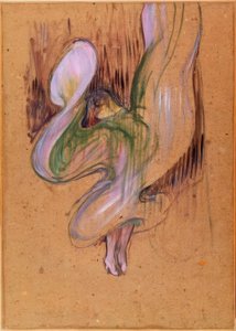 Loïe Fuller en el Folies Bergère de Henri de Toulouse Lautrec