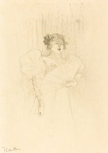 Luce Myres de frente de Henri de Toulouse Lautrec