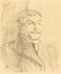 Lucien Guitry, 1896 de Henri de Toulouse Lautrec