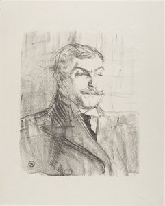 Lucien Guitry, de Treize Lithographies de Henri de Toulouse Lautrec