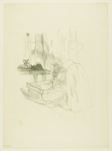 Canción de cuna, de Mélodies de Désiré Dihau de Henri de Toulouse Lautrec