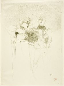 Mademoiselle Lender, en Madam Satan de Henri de Toulouse Lautrec