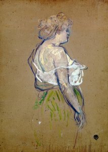Mademoiselle Lucie Bellanger de Henri de Toulouse Lautrec