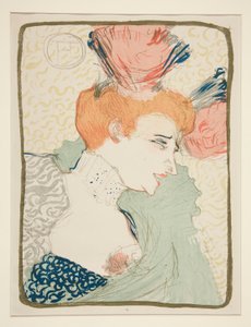 Mademoiselle Marcelle Lender, Busto (Retrato Busto de Mademoiselle Marcelle Lender) de Henri de Toulouse Lautrec