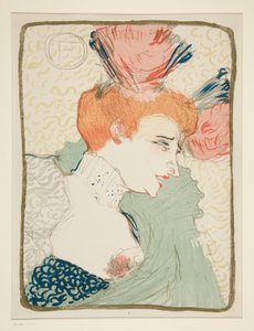 Miss Marcelle Lender, busto (Busto de retrato de Miss Marcelle Lender) de Henri de Toulouse Lautrec
