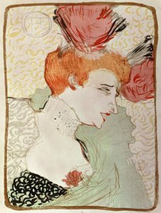Mademoiselle Marcelle Lender, de busto de Henri de Toulouse Lautrec