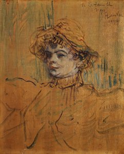 Mademoiselle Nys, 1899 de Henri de Toulouse Lautrec