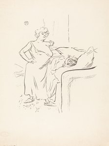 Hombre y Mujer de Henri de Toulouse Lautrec