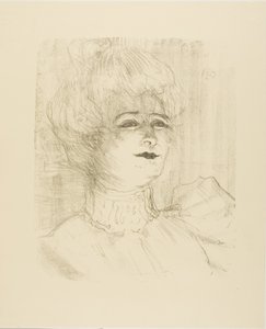 Marie-Louise Marsy, de Treize Lithographies de Henri de Toulouse Lautrec