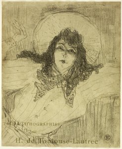 May Belfort, de Trece litografías de Henri de Toulouse Lautrec