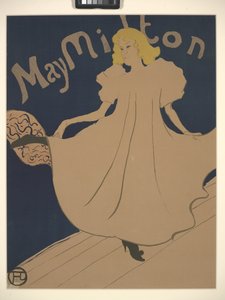 May Milton (litografía en color)