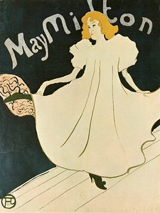 May Milton, 1895 de Henri de Toulouse Lautrec