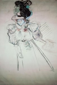 Misia Natanson de Henri de Toulouse Lautrec