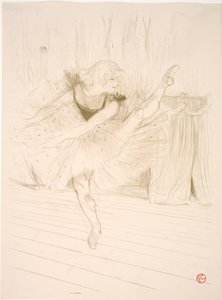 Miss Ida Heath, bailarina inglesa de Henri de Toulouse Lautrec