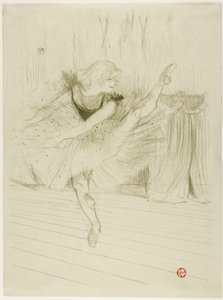 Señorita Ida Heath, bailarina inglesa de Henri de Toulouse Lautrec
