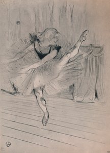 Miss Ida Heath, bailarina inglesa, c. 1894, 1946 de Henri de Toulouse Lautrec
