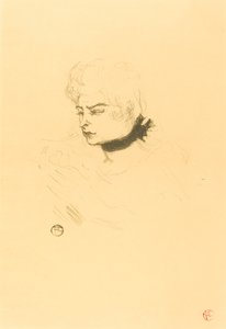 Mlle. Pois Vert de Henri de Toulouse Lautrec