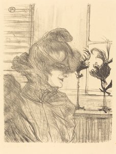 Mme. Le Marguoin, modista de Henri de Toulouse Lautrec