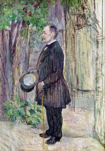 Monsieur Henry Dihau, 1891 de Henri de Toulouse Lautrec