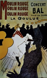Moulin Rouge: La Goulue – 1891 de Henri de Toulouse Lautrec