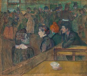 Moulin de la Galette, 1889 de Henri de Toulouse Lautrec