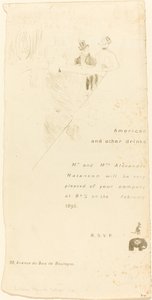 Invitación del Sr. y Sra. Alexandre Natanson
