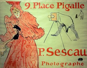 P. Sescau / Fotógrafo de Henri de Toulouse Lautrec