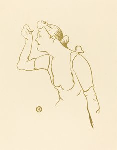 Paula Brébion de Henri de Toulouse Lautrec