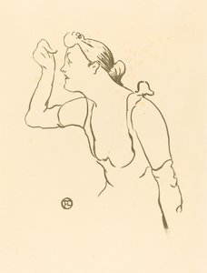Paula Brébion de Henri de Toulouse Lautrec