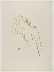 Paula Brébion, de Le Café-Concert de Henri de Toulouse Lautrec