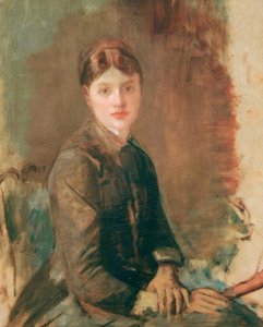 Retrato de una joven de Henri de Toulouse Lautrec