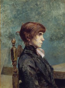 Retrato de Jeanne Wenz de Henri de Toulouse Lautrec