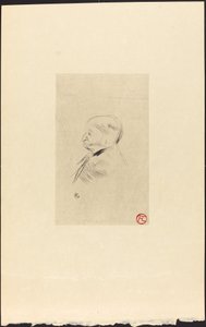 Retrato de M. X, 1898 de Henri de Toulouse Lautrec