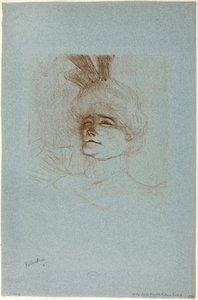 Retrato de la señorita Marcelle Lender, vista de tres cuartos