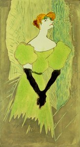 Retrato de Yvette Guilbert
