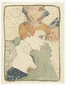 Retrato de la animadora del Music Hall Marcelle Lender de Henri de Toulouse Lautrec
