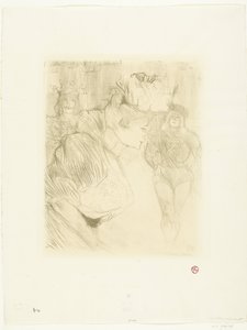 Retrato de la actriz Marcelle Lender saludando al público
Prestamista saluant de Henri de Toulouse Lautrec