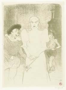 Retrato de la actriz Rose Caron en su papel de Margarita en Fausto en la Ópera de París
En la Ópera Madame Caron en Fausto
