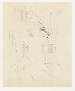 Portret van actriz Yvette Guilbert en Soularde Yvette Guilbert Soularde Yvette Guilbert: serie en inglés (título de la serie) de Henri de Toulouse Lautrec