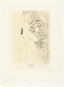 Retrato de la cantante Marcelle Lender y del cantante Numa Auguez en la opereta La Chanson de Fortunio
Lender et Aguez de Henri de Toulouse Lautrec