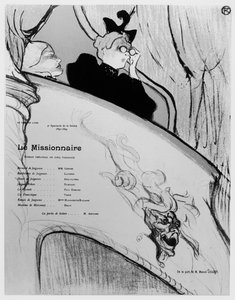 Póster publicitario de la obra 