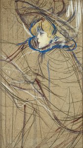Perfil de Mujer: Jane Avril, 1893
