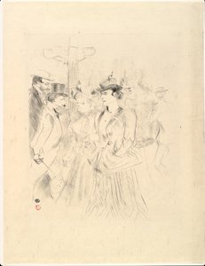 Paseo de Henri de Toulouse Lautrec