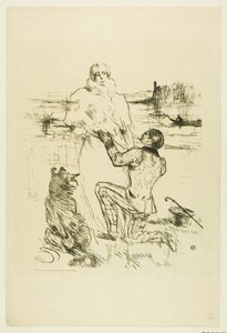 Propuesta (primera placa) de Henri de Toulouse Lautrec