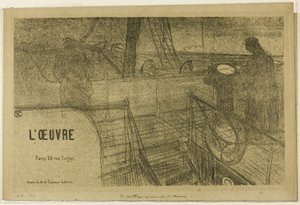 Prospecto-Programa de la obra de Henri de Toulouse Lautrec