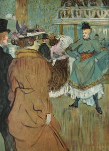 Cuadrilla en el Moulin Rouge, 1892, 1952 de Henri de Toulouse Lautrec