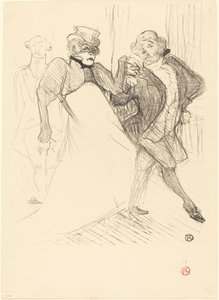 Rejane y Galipaux en Madame Sans-Gêne, 1894