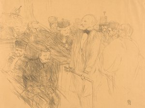 Deposition Ribot de Henri de Toulouse Lautrec