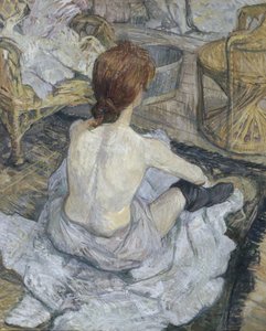 Rousse, también conocida como La Toilette de Henri de Toulouse-Lautrec